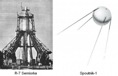 1957-10-04-mise-en-orbite-de-spoutnik-1-par-les-russes